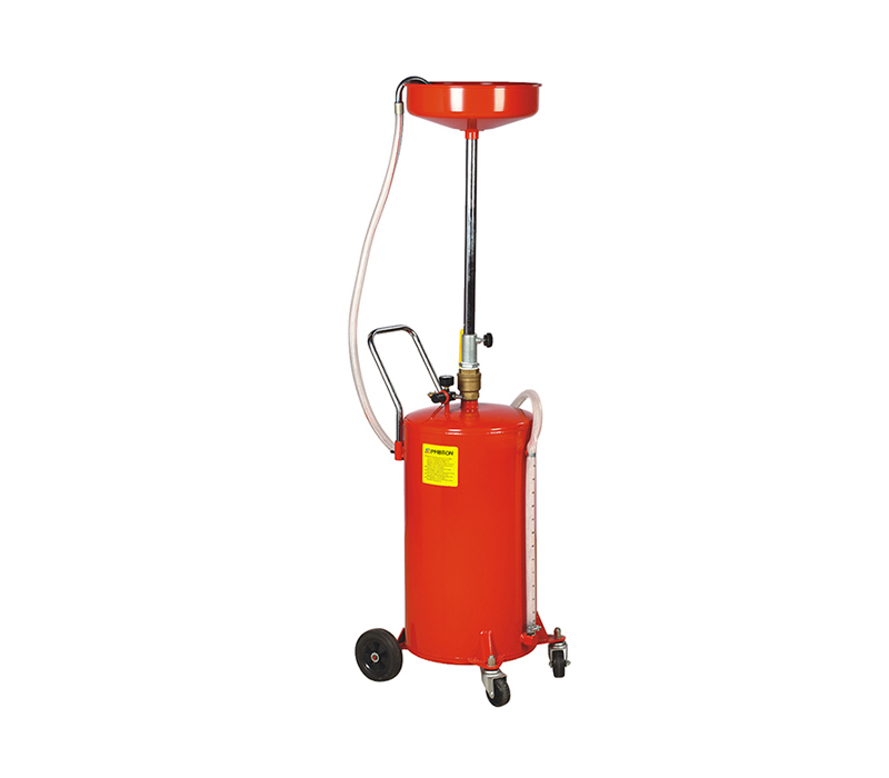 20195 Cống dầu vận hành bằng không khí có thể điều chỉnh với bánh xe, 20 gallon