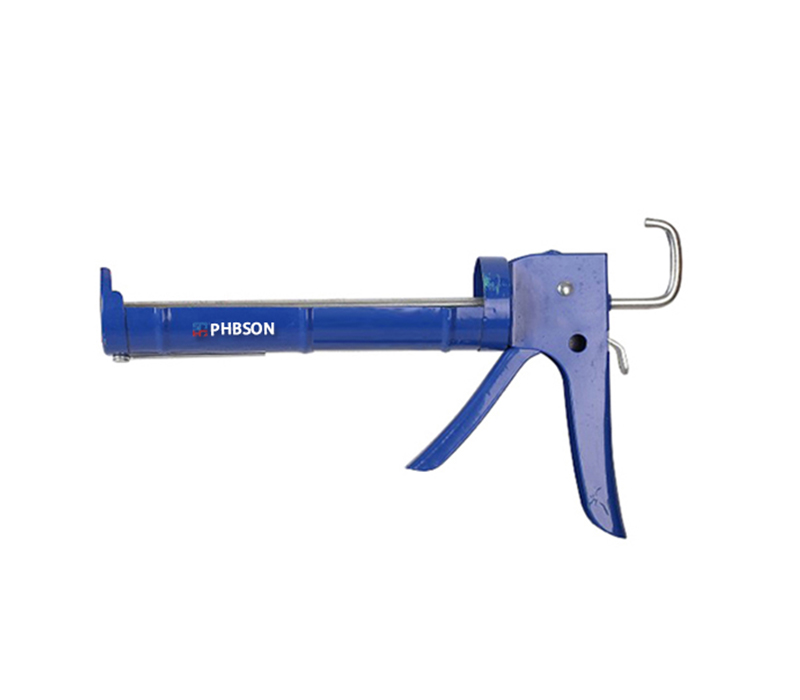 20086 Chuyên nghiệp tùy chỉnh logo keo keo súng caulking súng 9 inch kim loại caulking gun